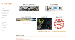 Desktop Screenshot of metal-heart.org